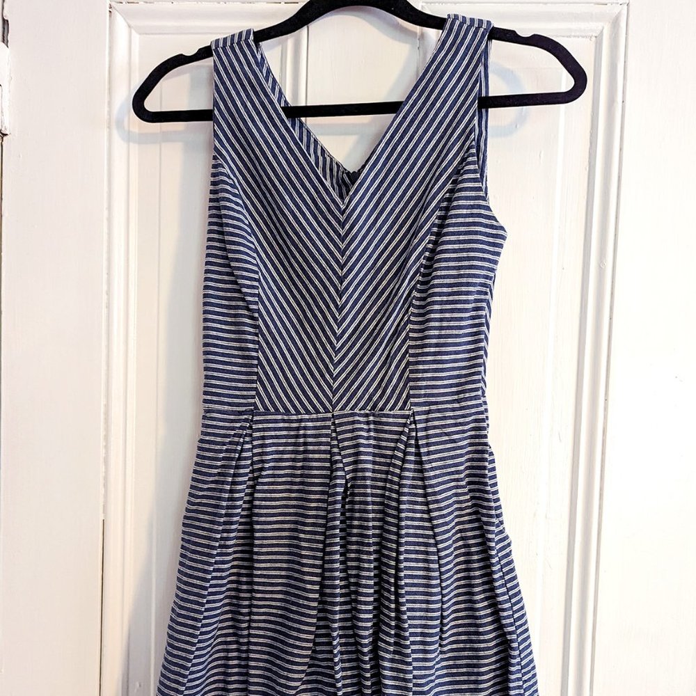 Ixia Dress, Blue/White, Small (Modcloth)